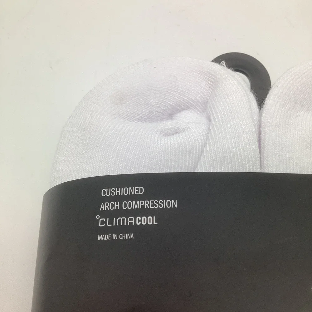 Adidas Mens Arch‎ Compression Climacool No Show Socks 6 Pair Size Medium NWT
